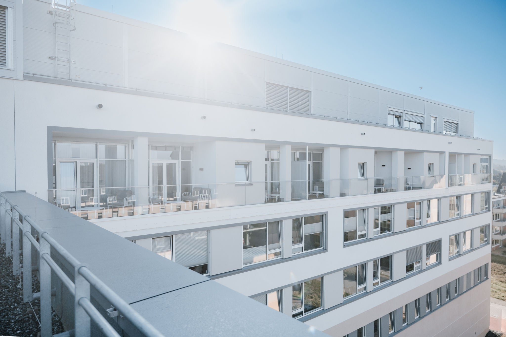 Außenansicht des Ev. Krankenhaus Göttingen-Weende