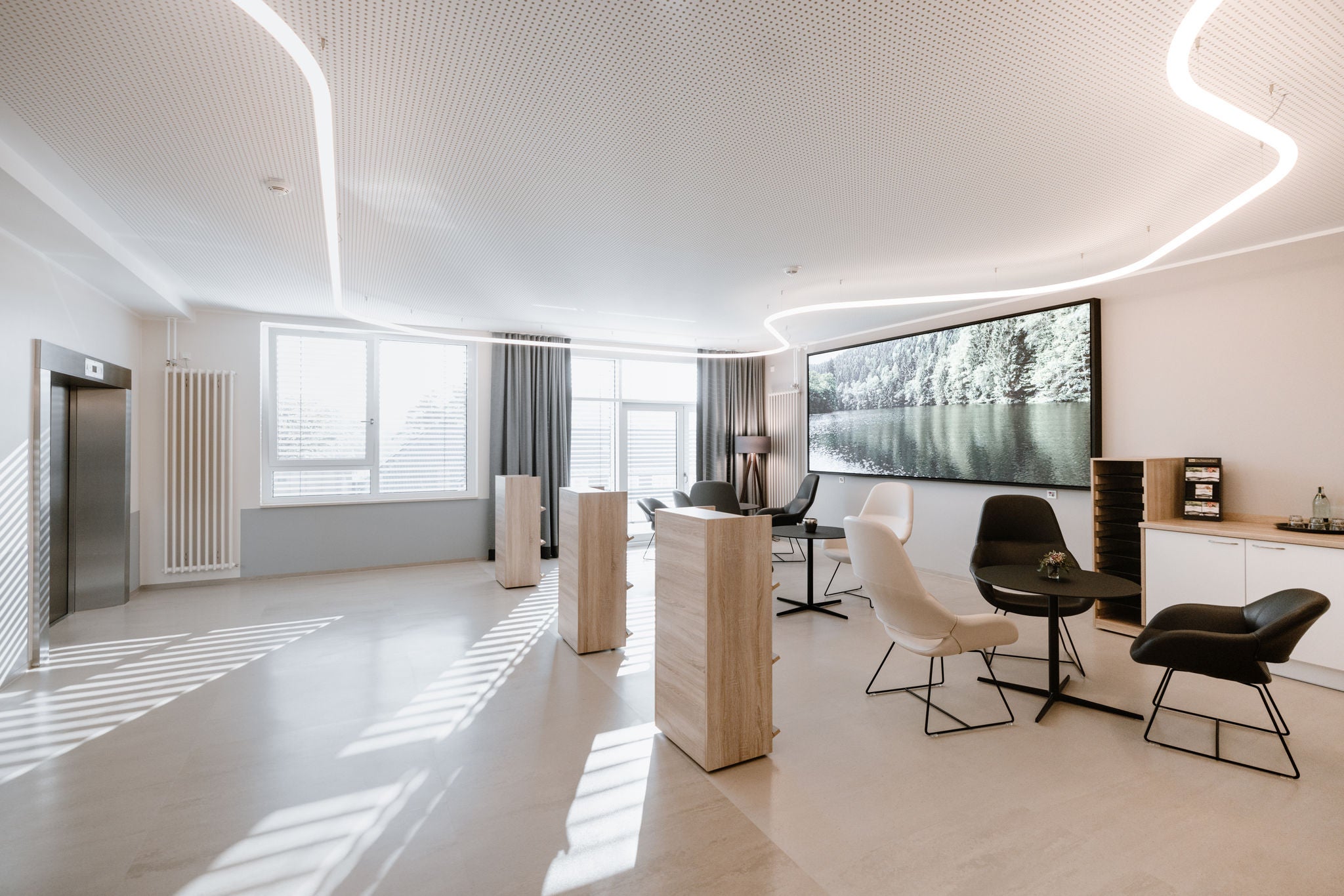 Aufenthaltsraum im Ev. Krankenhaus Göttingen-Weende