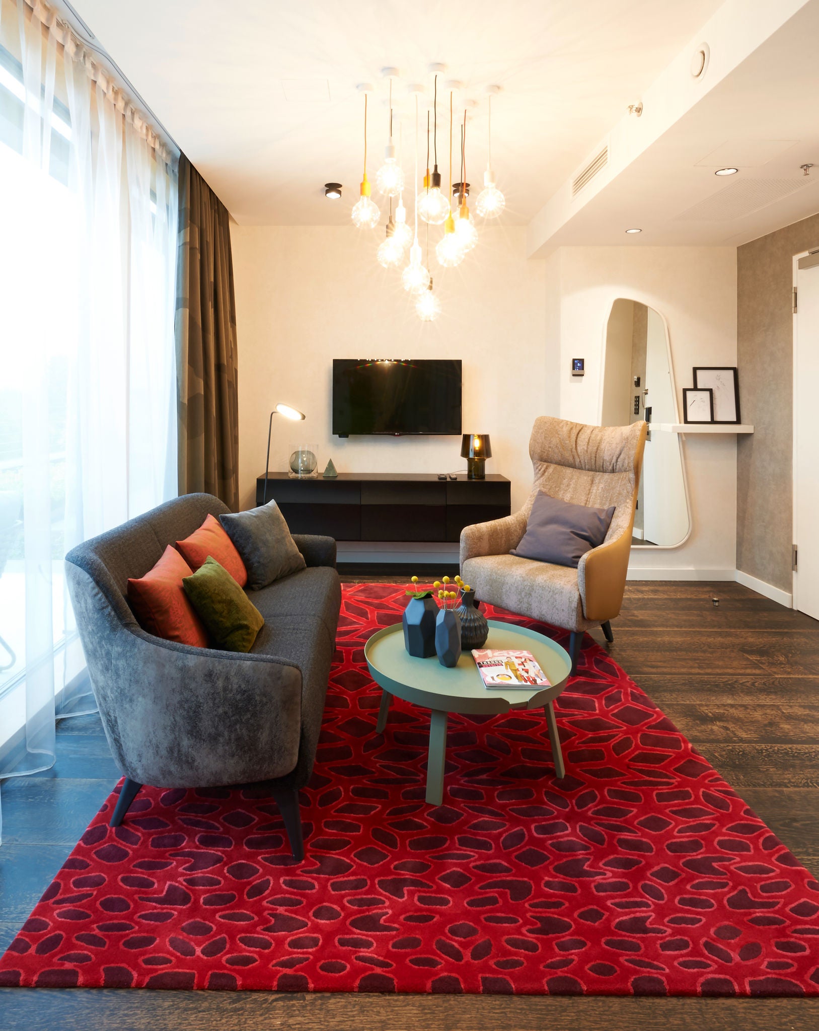 Wohnbereich im Radisson Blu Hotel Koeln