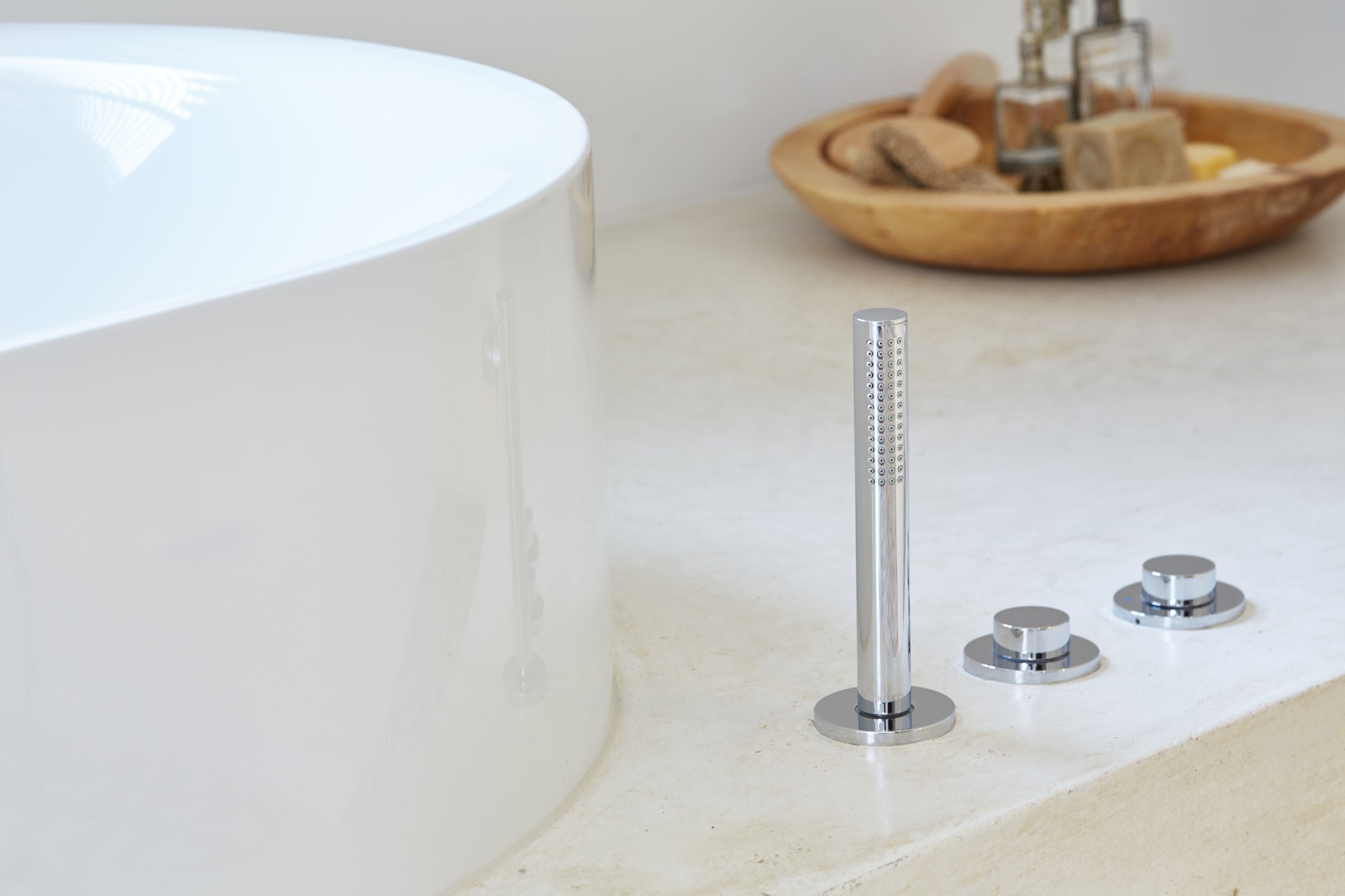 EDITION 400 bath tub fitting in a private house in Krefeld