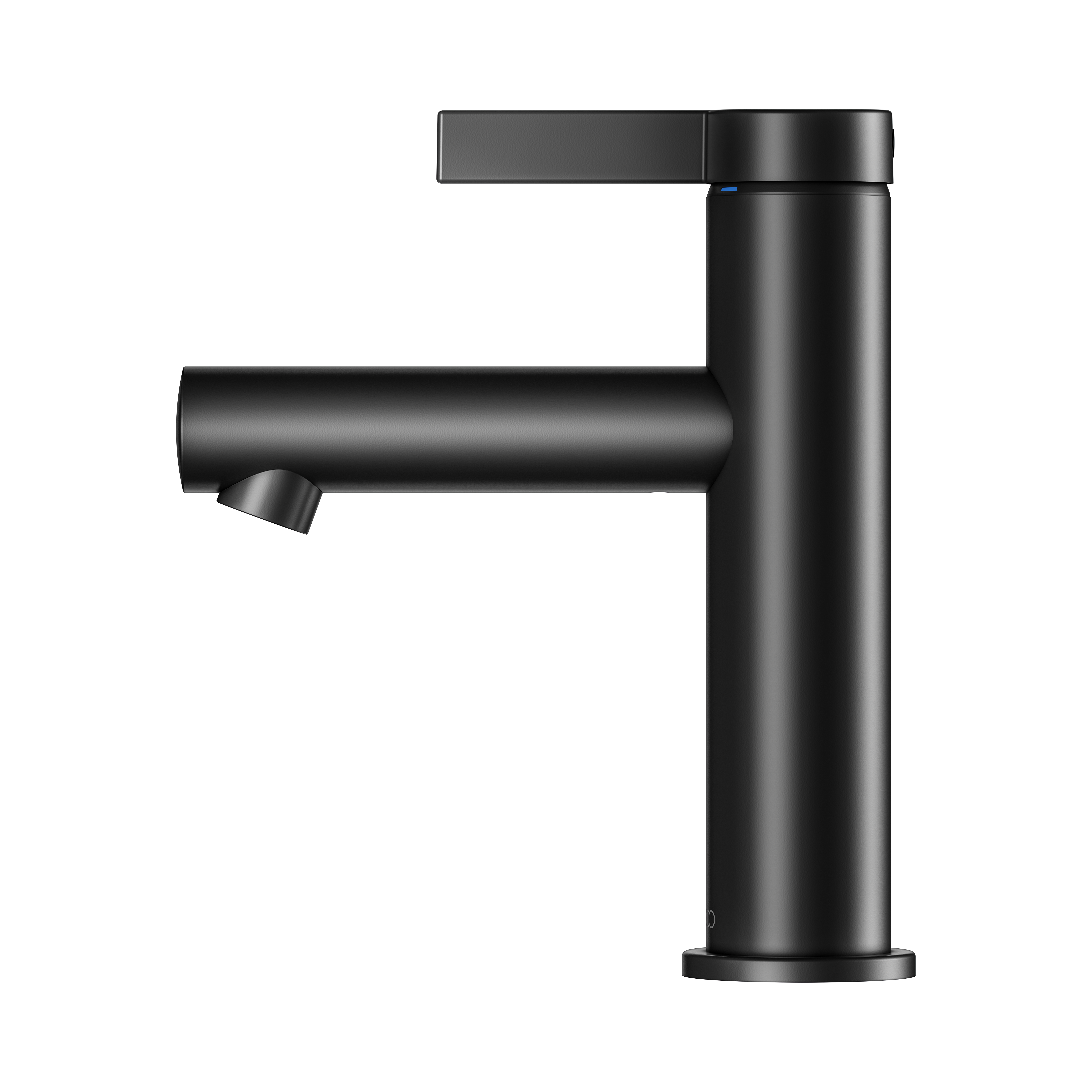 Freisteller IXMO PURE EInhebel Waschtischmischer schwarz matt seitlich