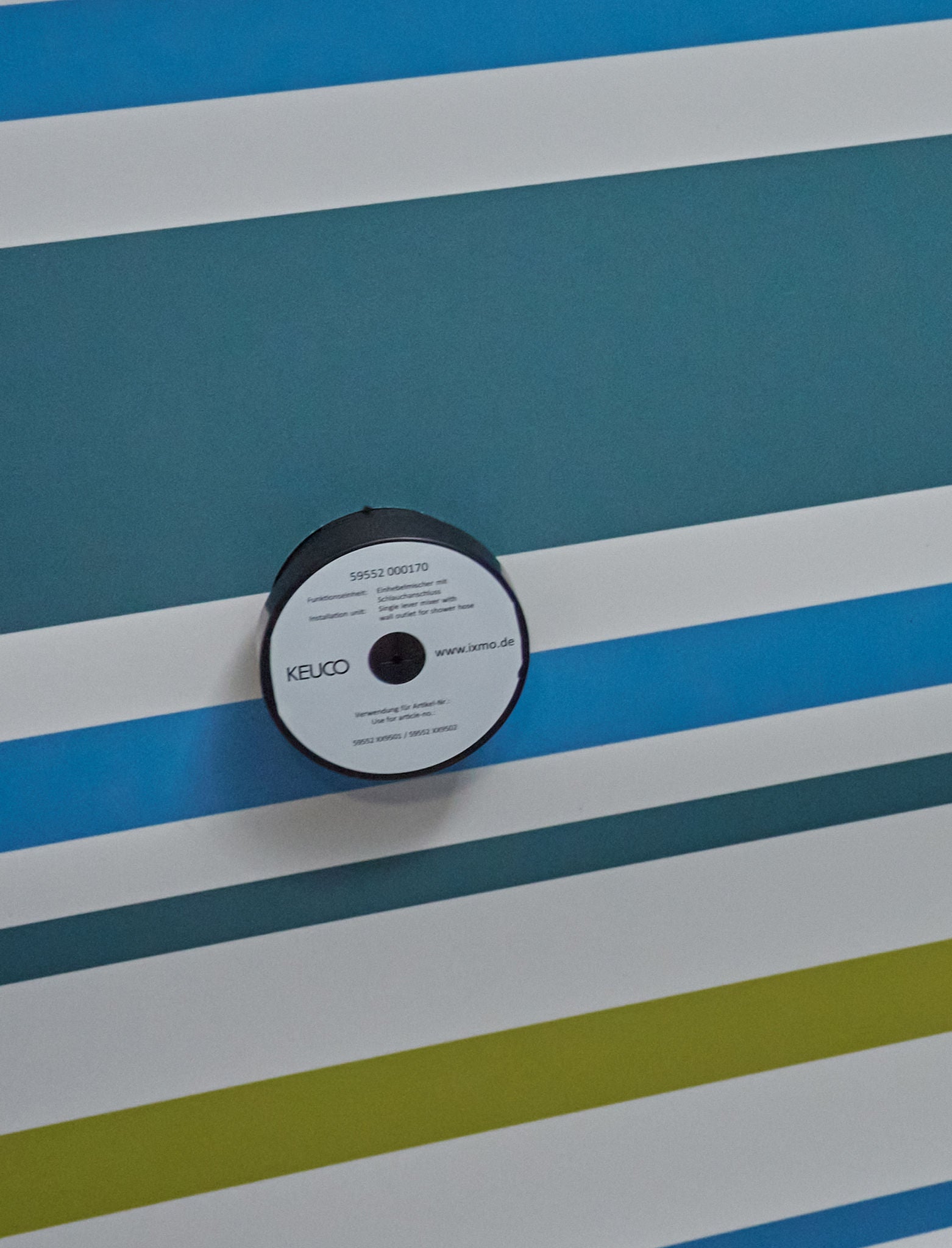 Rough part for IXMO_solo single lever shower mixer with wall outlet for shower hose