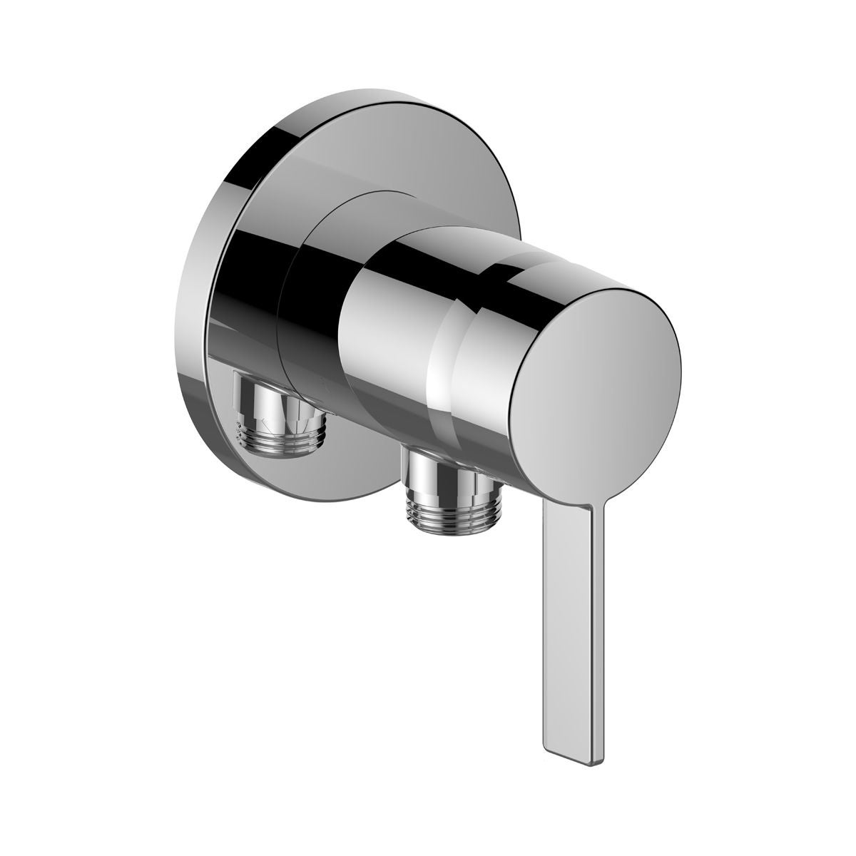 Ixmo Pure Einhebel-Brausemischer Unterputz mit Schlauchanschluss