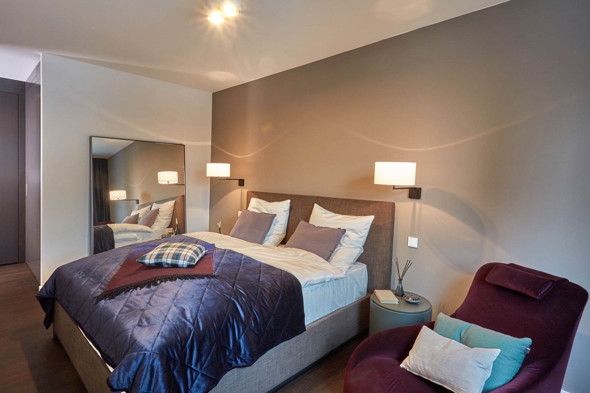 Schlafzimmer im Wave Berlin