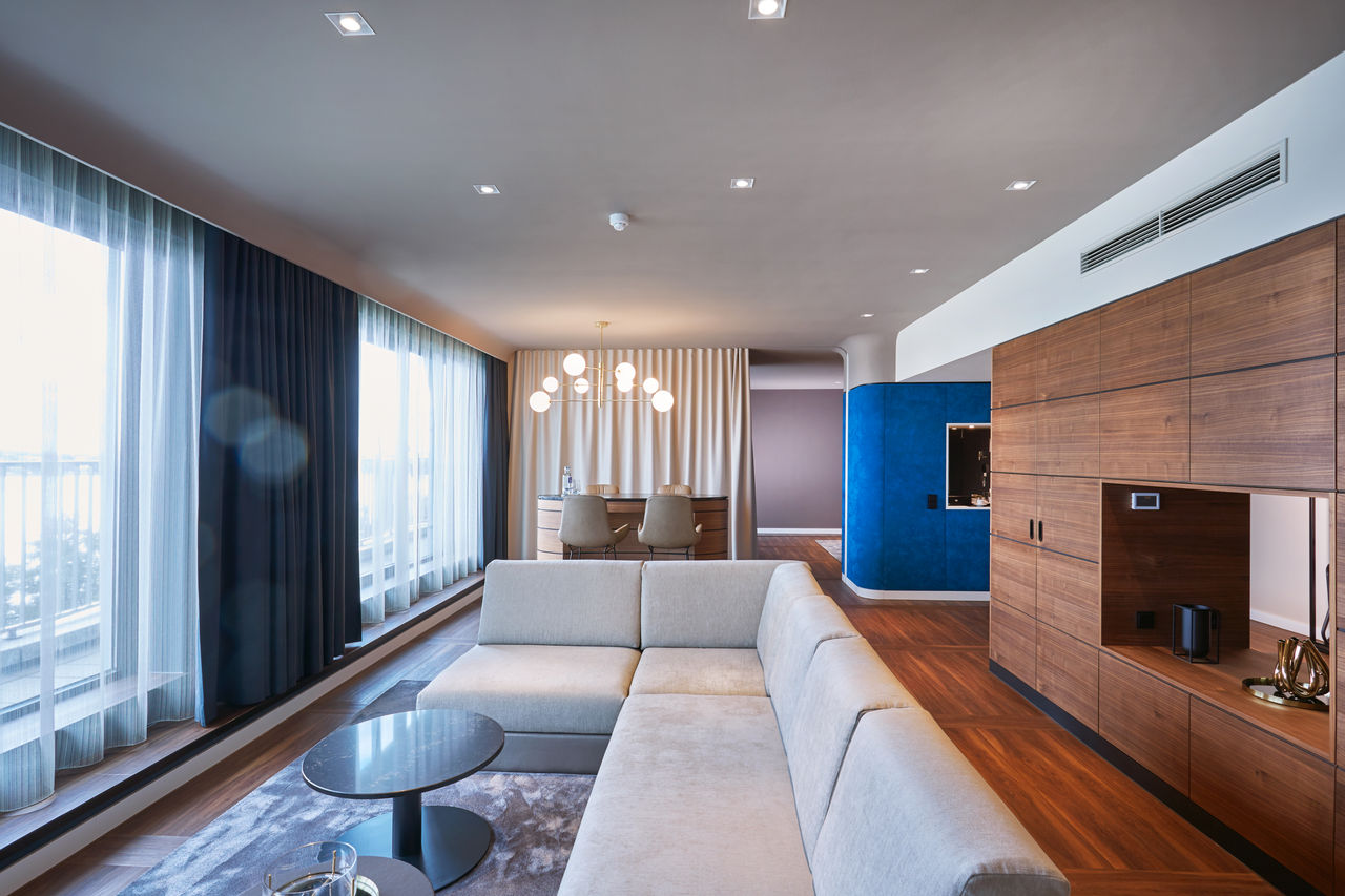 Suite im Le Meridien Hamburg