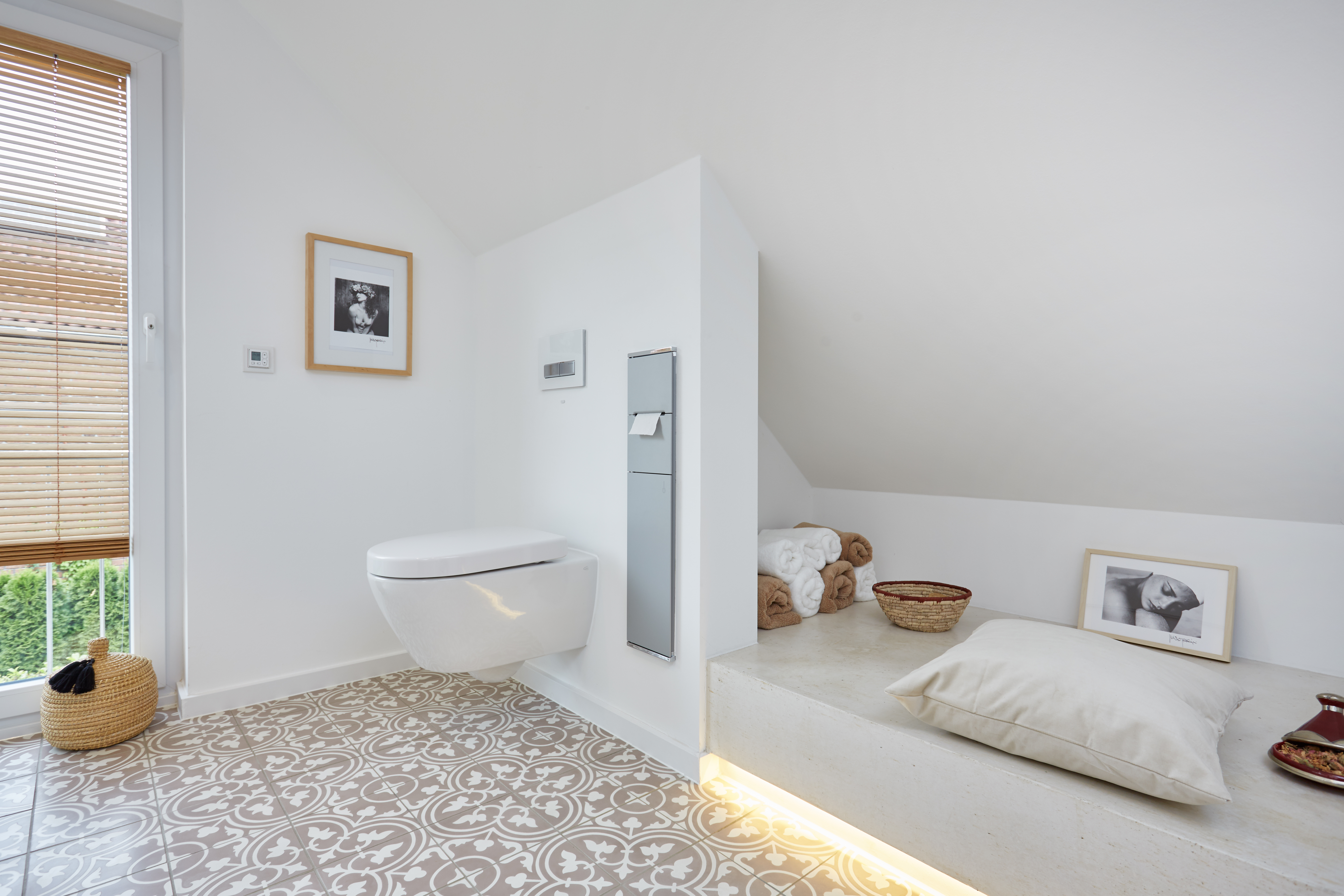 Moderne Badsanierung mit orientalischen Einflüssen