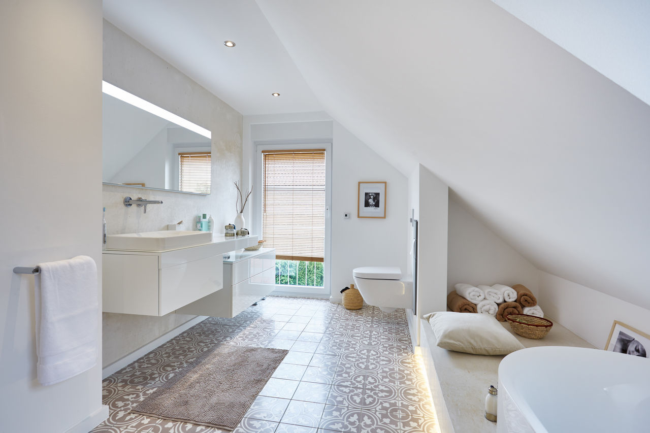 Badezimmer mit KEUCO Ausstattung im Privathaus in Krefeld