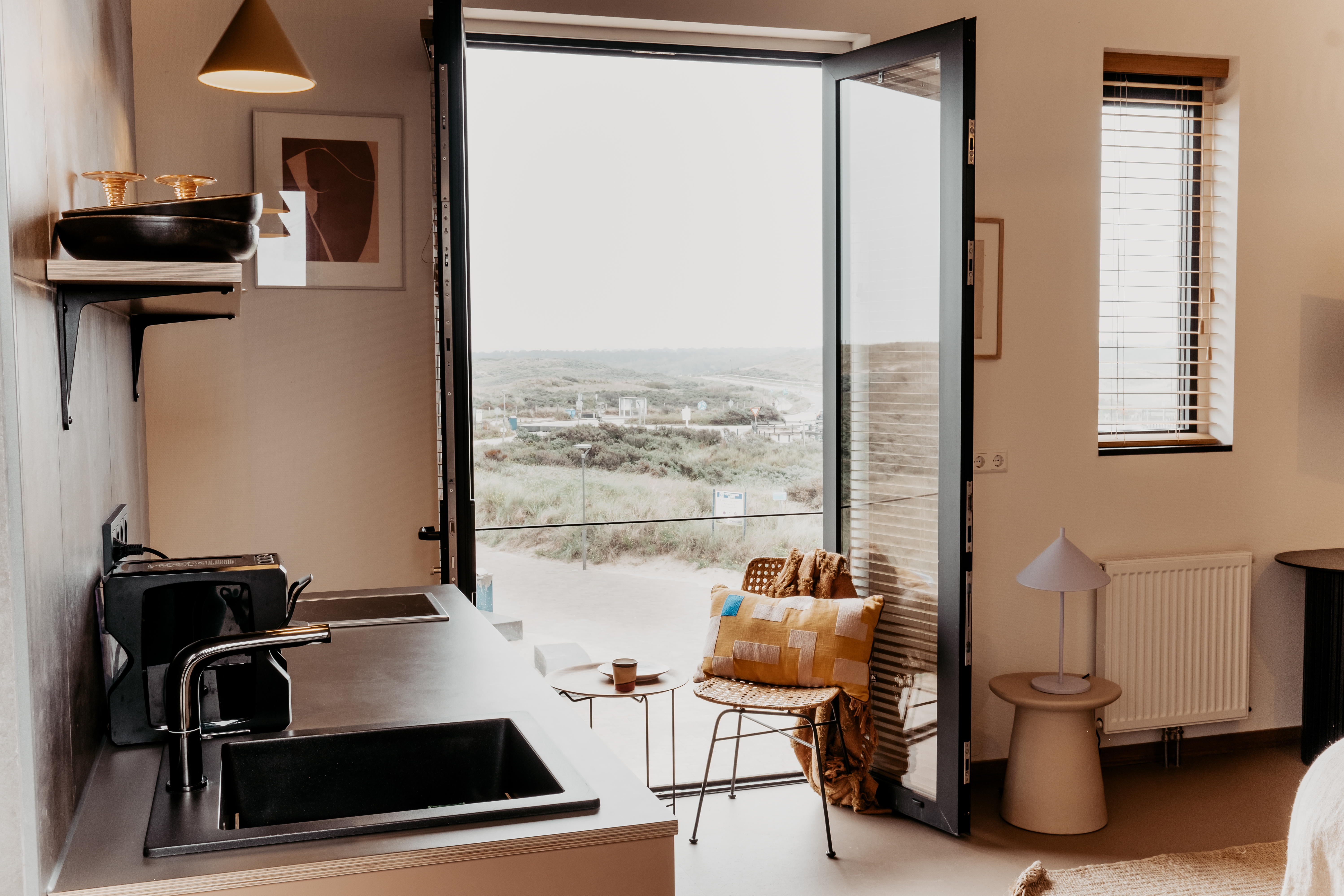 Der Luxus eines Hotels und die Wärme von zu Hause